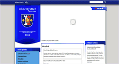 Desktop Screenshot of bystrec.cz